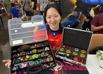 KOLEKSI beyblade Intan bukan sekadar mainan, tetapi simbol pencapaian, pengalaman bertanding dan perjalanan peribadi dalam sukan ini.