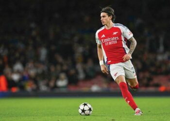 Riccardo Calafiori menjadi pemain terbaharu yang mengalami kecederaan dalam skuad Arsenal.- AFP