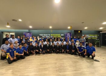 SEBAHAGIAN peserta Bengkel Pencerakinan Rancangan Pendidikan Tinggi Malaysia (RPTM) 2026–2035 dan Makmal Pengalaman Kampus Holistik Universiti Malaysia Perlis (UniMAP) di Kuala Lumpur, baru-baru ini.