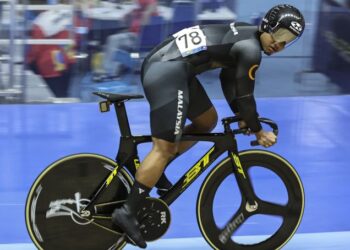 Muhammad Ridwan Sahrom tampil menggalas cabaran dalam acara keirin Kejohanan Berbasikal Trek Asia (ACC) 2026 di Filipina pada Mac ini.