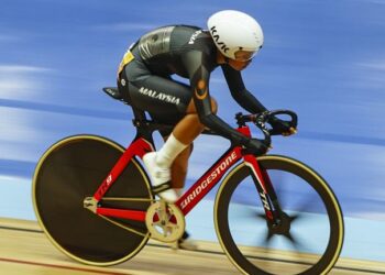 Nur Alyssa Mohd Farid akan dipertaruh untuk memberi cabaran pada Kejohanan Berbasikal trek Asia (ACC) 2026 di Filipina pada Mac ini. - UTUSAN/AMIR KHALID