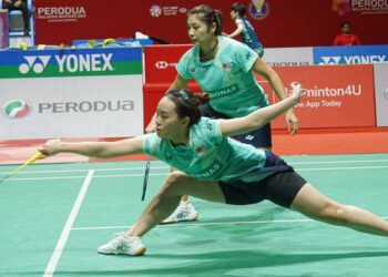 Pengalaman Teoh Mei Xing dan Go Pei Kee akan dimanfaatkan untuk membimbing pemain muda menyesuaikan diri di pentas antarabangsa. - UTUSAN/ISKANDAR ISHAK