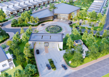 KOMPONEN gaya hidup di Sunway City Iskandar Puteri akan disertai dengan kediaman berkembar bersambung.