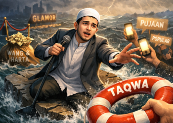 Individu yang diuji dengan kemasyhuran pada usia muda perlu menjaga hati nurani dan niat mereka berdamping dengan agama. - IMEJ JANAAN AI