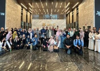 rombongan CIRCLE daripada UPSI yang melawat Affin Bank bagi mendapatkan pendedahan mengenai literasi kewangan Islam baru-baru ini.