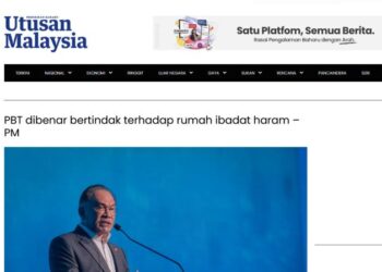 Utusan Online 9 Februari 2026.