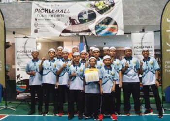 ANAK-anak yatim daripada Rumah Kebajikan Baitul Ehsan Al-Khairi menyertai aktiviti pickleball yang berlangsung di Repick, Chan Sow Lin, di sini, baru-baru ini.