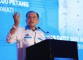 PERDANA Menteri yang juga Presiden Parti Keadilan Rakyat, Datuk Seri Anwar Ibrahim berucap pada Konvensyen Keadilan Selangor 2026 di Pusat Konvensyen MPAJ di sini hari ini. GAMBAR: FARIZ RUSADIO