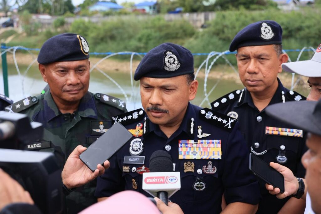 Polis rampas perahu Thailand ‘ceroboh’ perairan Kelantan di Sungai Golok