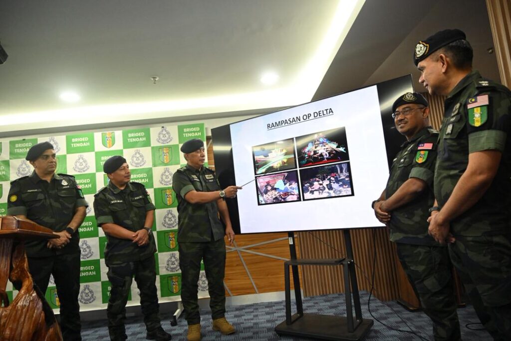 39 PATI Indonesia ditahan Briged Tengah PGA