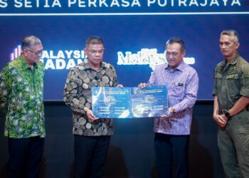 SAIFUDDIN Nasution Ismail ketika Perhimpunan Bulanan Kementerian Dalam Negeri 2026 di Kompleks Setia Perkasa, Putrajaya. - UTUSAN/FAIZ ALIF ZUBIR