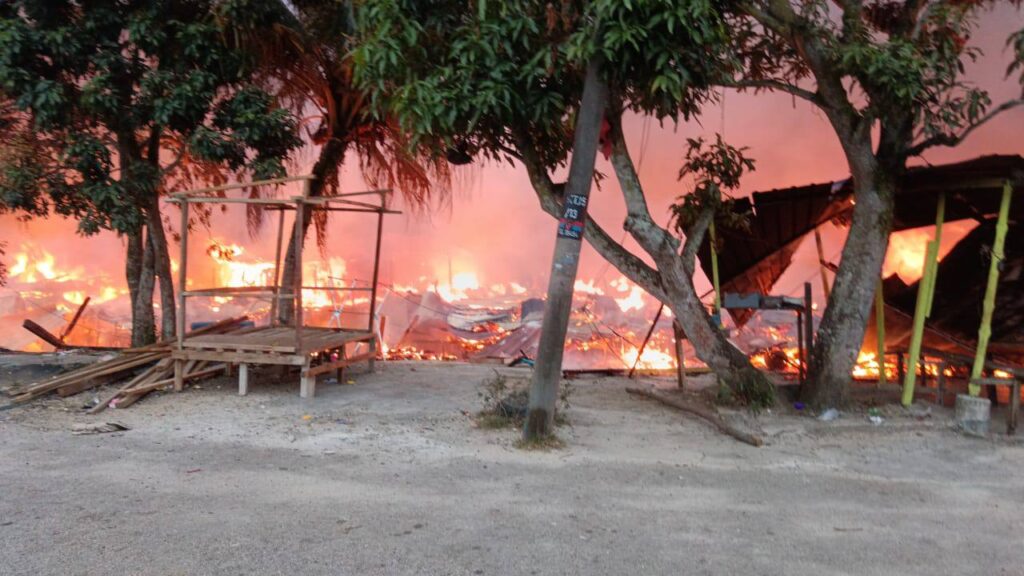 30 rumah Orang Asli di Kampung Teluk Jawa musnah terbakar