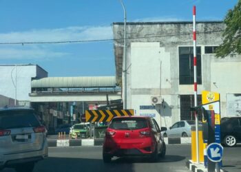 PENGGUNAAN kaedah baylock menggantikan penggunaan palang dalam sistem parkir pintar di negeri ini dijangka menelan belanja sehingga RM1.8 juta.-UTUSAN/ASYRAF MUHAMMAD