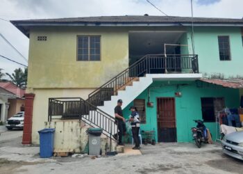 LOKASI kejadian bunuh dipercayai melibatkan pasangan suami isteri warga Rohingya di Kampung Makam, Kota Tinggi, Johor.