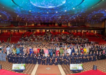 UMS melancarkan gagasan strategik 2026 bertemakan The Brain of Borneo menandakan satu fasa baharu transformasi universiti itu oleh Naib Canselor 2026, Prof Datuk Dr Kasim Mansor. - HARDY JOE