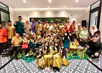 TASIK Puteri Golf & Country Club (TPGCC) bersama Sri Nona Foods sewaktu meraikan 50 anak yatim Pertubuhan Kebajikan Ehsan Ash-Shakur (PeKEAS) dalam program Selera Nostalgia: Majlis berbuka bersama anak yatim PeKEAS di TPGCC, semalam