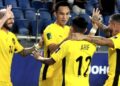 Skuad Harimau Malaya sedang melalui fasa kebangkitan dan tidak perlu dibabitkan dengan peletakan jawatan Exco FAM baru-baru ini. - UTUSAN/RAJA JAAFAR ALI