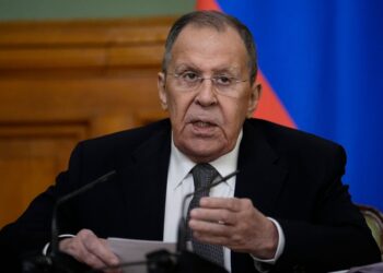 SERGEY LAVROV - Foto  AFP