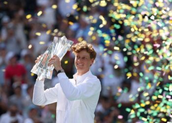 JANNICK Sinner menjuarai Terbuka Indian Wells.- AFP