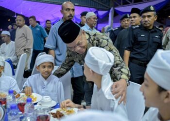 SAIFUDDIN Nasution Ismail menghadiri Program Penerapan Nilai-Nilai Murni dan Sambutan Nuzul al-Quran Peringkat Negeri Kedah 2026 di Kulim. - IHSAN KDN