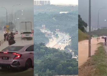 HUJAN lebat petang tadi menyebabkan beberapa kawasan di Nilai terjejas sehingga mengakibatkan kesesakan trafik.