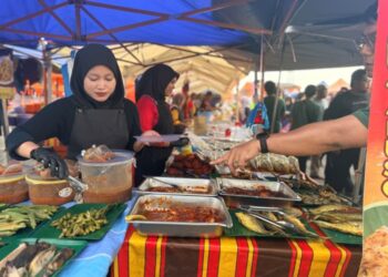 RIBUAN gerai beroperasi dengan ratusan ribu pelanggan yang berkunjung dan jutaan ringgit beredar dalam tempoh hanya lebih kurang 30 hari.