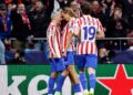 ATLETICO Madrid meraih bekalan selesa untuk ke suku akhir Liga Juara-Juara Eropah.