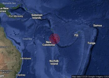 Satu gempa bumi kuat berukuran magnitud 6.3 pada skala Richter dilaporkan berlaku di Kepulauan Vanuatu pada pukul 10.30 pagi tadi.