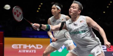 Aaron Chia-Soh Wooi Yik menjadi beregu harapan utama negara di Piala Thomas.