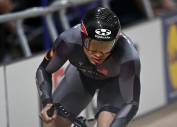 Azizulhasni Awang akan menjadi pelumba tunggal negara yang akan membawa cabaran dalam acara keirin di Piala Dunia Trek, Perth, Australia. - AFP
