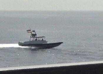 GAMBAR fail sebuah bot Pasukan Pengawal Revolusi Islam Iran. - Foto AFP