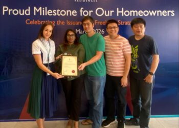 PARAMOUNT Property  majlis menandatangani hak milik strata telah diadakan pada 28 Mac di Galeri Jualan Utropolis, Batu Kawan.