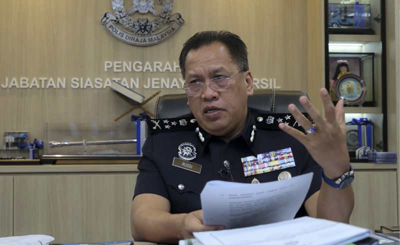 Polis siasat 33 kes palsu MC