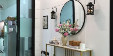 KONSEP dekorasi yang dipilih gabungkan elemen lembut, elegan, moden dan klasik.