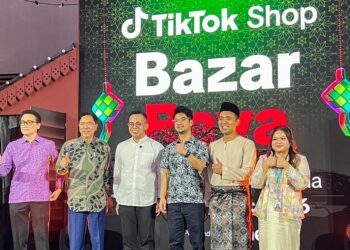 STEVEN Sim ketika Majlis Pelancaran Tiktok Shop Bazar Raya 2026 di IOI City Mall, Putrajaya.