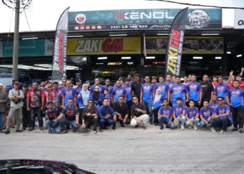 ANTARA rakan strategik bagi program Truck Fighter Meet & Show Event ketika pelancaran di Sungai Buloh, Selangor.