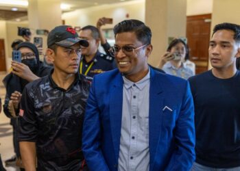 ZAMRI Vinoth mengaku tidak bersalah di Mahkamah Majistret Kuala Lumpur atas tuduhan mengeluarkan kenyataan yang mencetuskan kegentaran awam, bulan lalu. -UTUSAN/ Saddam Yusoff