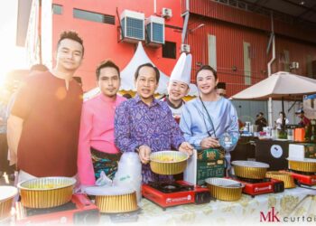 Majlis Berbuka Puasa MK Curtain Berhad yang turut dihadiri Timbalan Menteri Kerja Raya, Datuk Seri Dr. Ahmad Maslan.