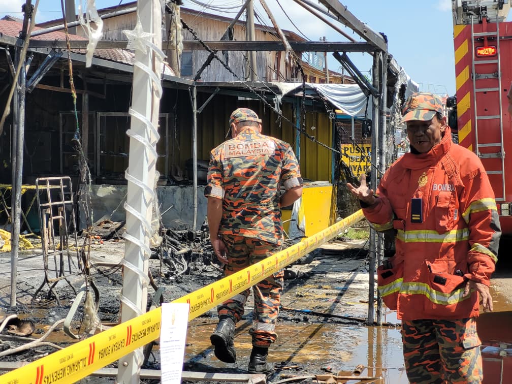Bakar bunga api untuk diuji, punca kebakaran di Wakaf Che Yeh