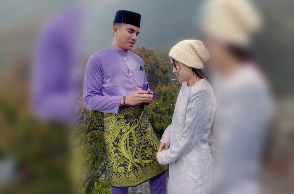 Syed Saddiq lamar Bella di puncak Kinabalu