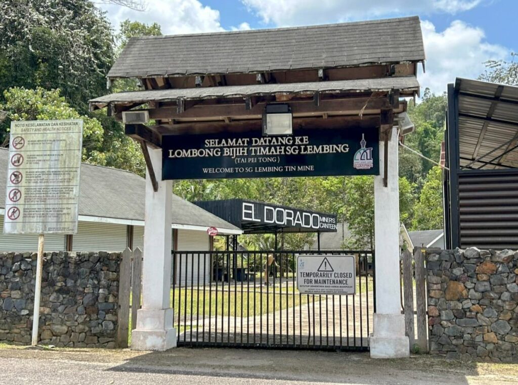 Terowong tutup punca Sg. Lembing suram