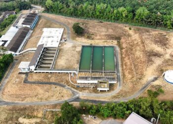 LRA Lubuk Buntar Lama yang siap dinaik taraf pada 8 Januari lalu dan membekalkan sehingga 34 MLD air kepada pengguna di Bandar Baharu.