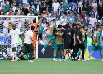PEMAIN Bolivia meraikan kejayaan mereka menewaskan Suriname 2-1 sekaligus semakin hampir melayakkan diri ke pusingan akhir Piala Dunia 2026 - AFP