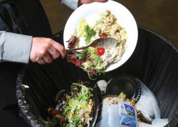 sampai bila kita boleh mengelakkan supaya makanan tidak berakhir dalam perut tong sampah. – GAMBAR HIASAN.