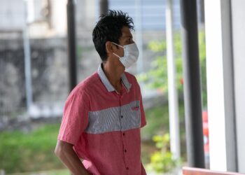 MOHD. Azlan Mat Rahim didenda RM500 oleh Mahkamah Majistret Parit selepas mengaku bersalah membuat laporan palsu, Isnin lalu.