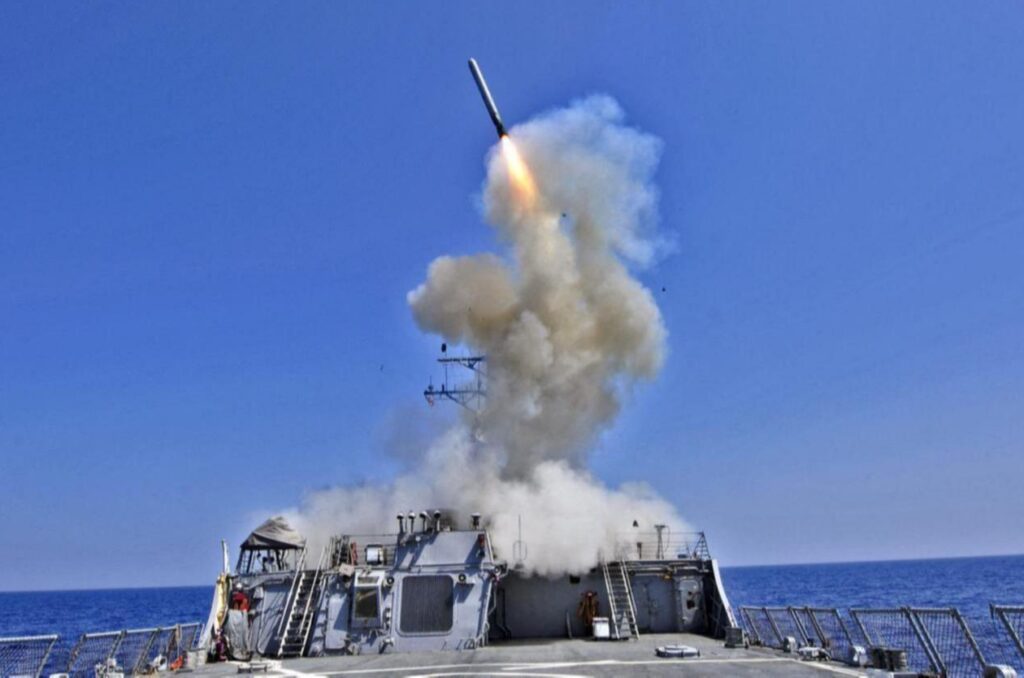 AS guna 850 peluru berpandu Tomahawk dalam perang Iran