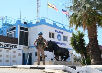 KOPERAL Mohamad Aidilfitri Mahyuddin dari Kem Marakah, Lubnan.