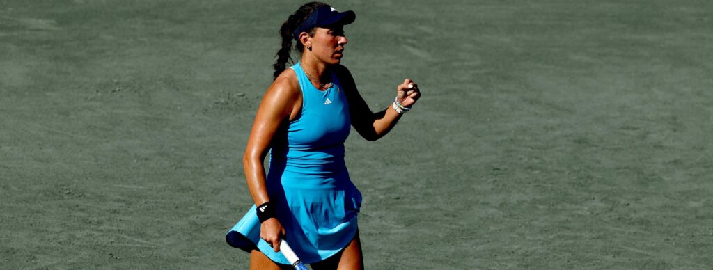 Tiga jam penuh derita, Pegula lolos ujian pertama