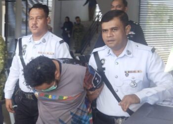 PEMANDU treler yang menyebabkan tiga sekeluarga maut, didakwa dengan tiga pertuduhan membunuh di Mahkamah Majistret Segamat, Johor.
