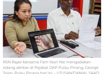 TANGKAP layar berita yang disiarkan Utusan Malaysia semalam mengenai kes seorang wanita yang didakwa dicederakan dan diugut di tempat awam pada 4 Mac lalu.